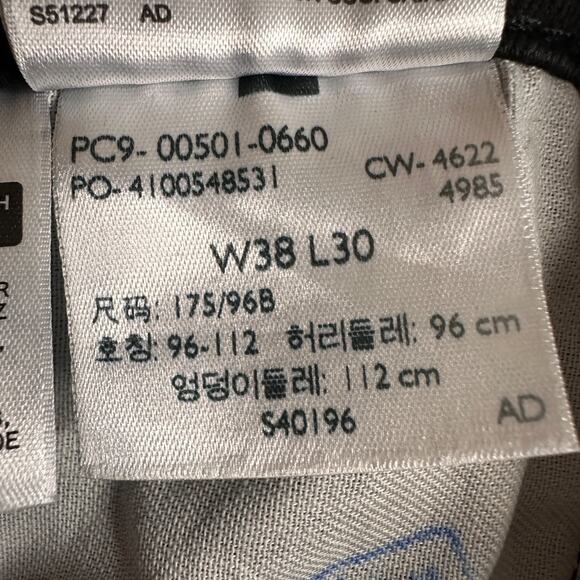 levi’s 501 rigid black jeans w38 l30 made in egypt blank red tab rare unworn - Picture 5 of 16